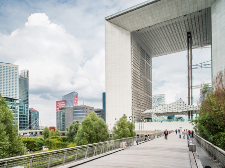 Paris, La Défense, Grande Arche, La Grande Arche, Paroi Nord - Regus